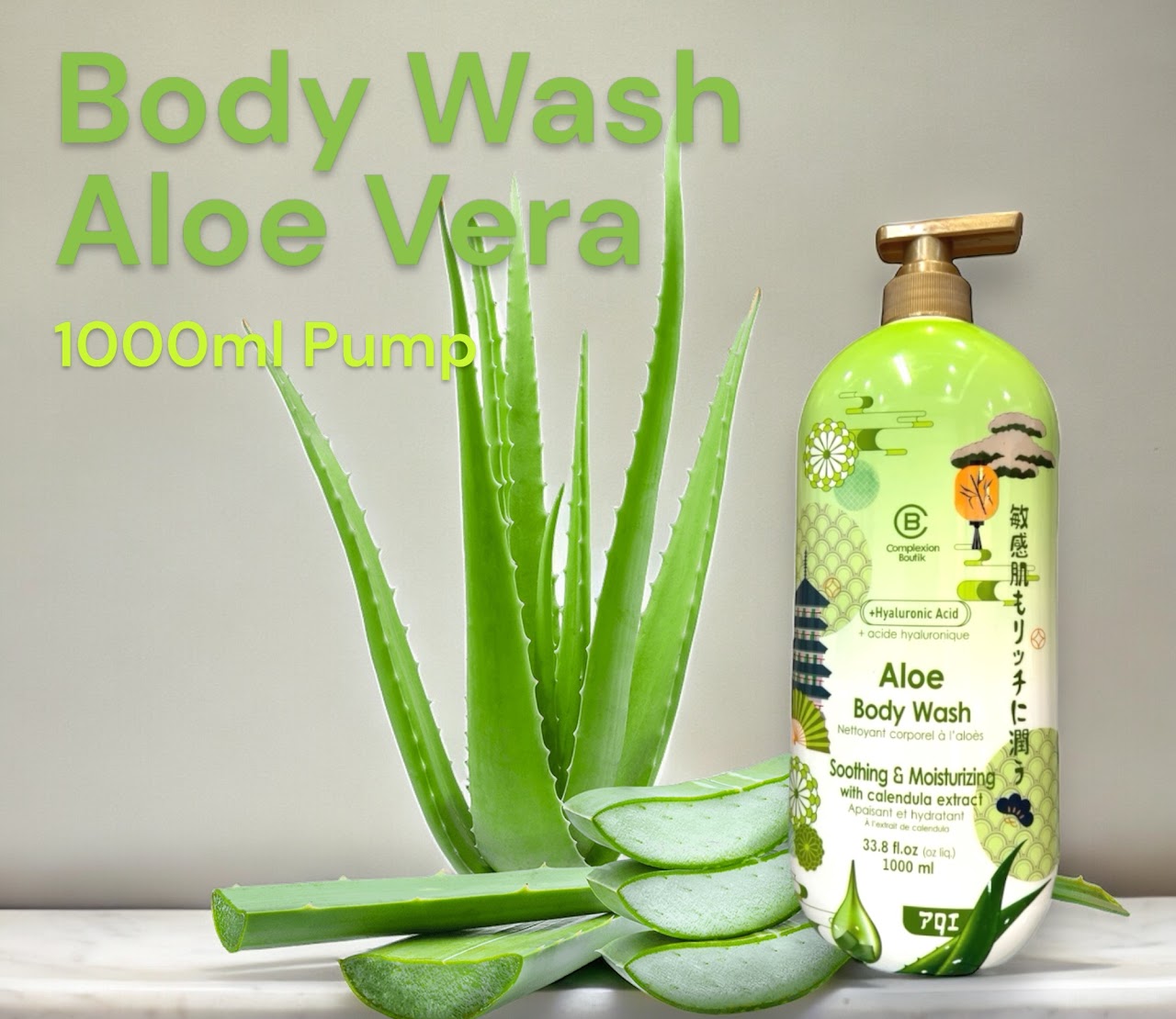 Aloe Body Wash (With Hyaluronic Acid)