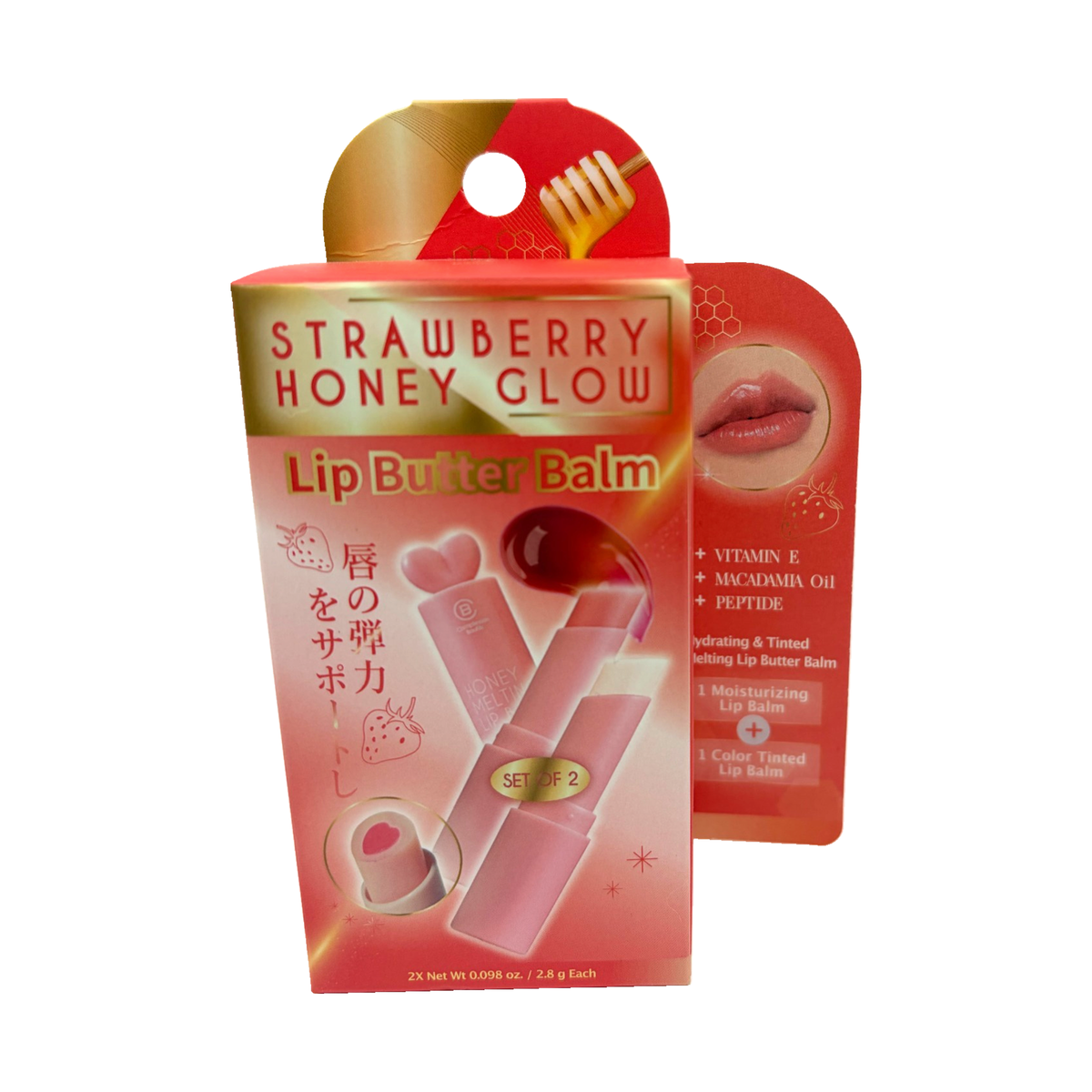 Strawberry Honey Glow Lip Butter Balm