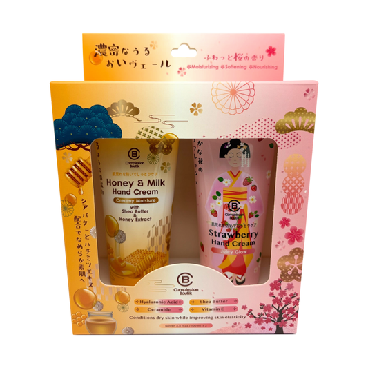 Honey & Milk and Strawberry Hand Cream Set