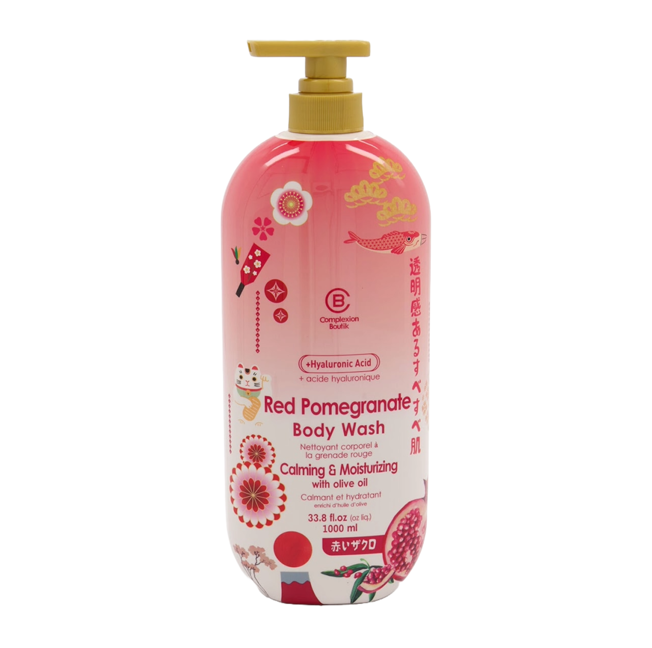 Red Pomegranate Body Wash